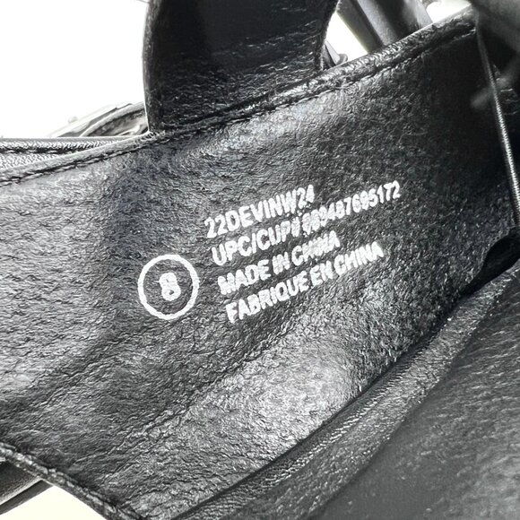 Sz 8 NWT Madden NYC Devin Stud Rhinestone Pointed Toe Mary Jane Slingback Sandal - Picture 11 of 11